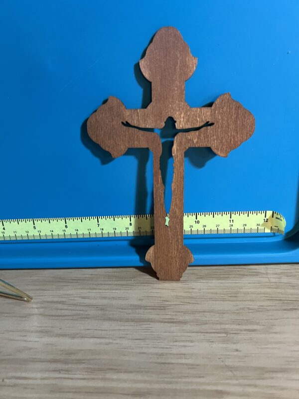 Cross Cutout with Stand - Image 2