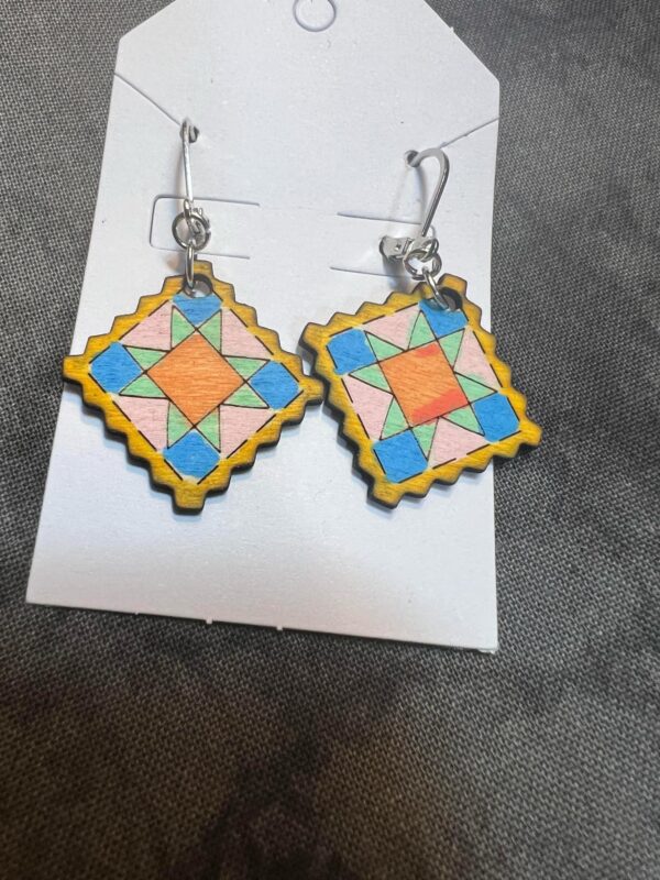 Quilt Square EarRings