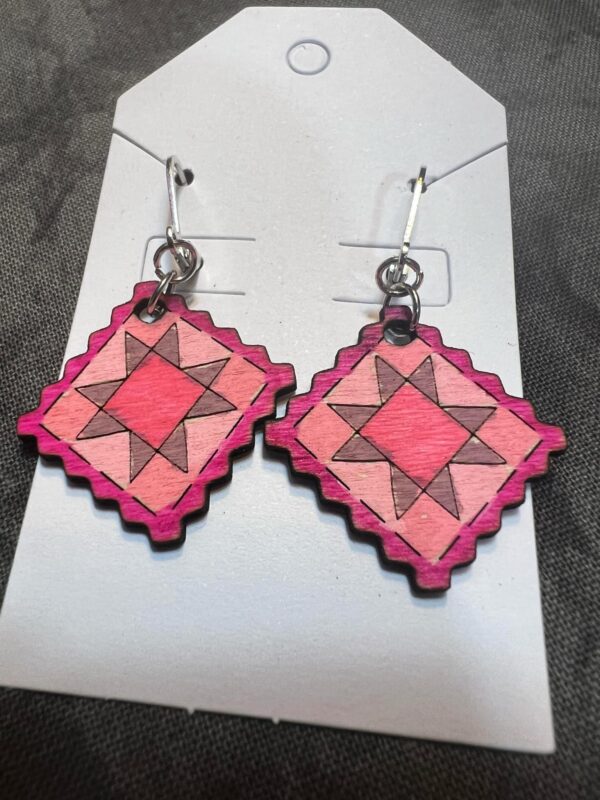 Quilt Square EarRings
