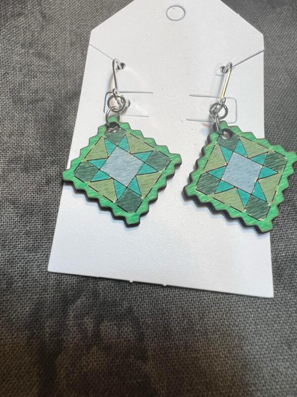 Quilt Square EarRings
