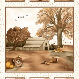 Hello Pumpkin - Fall Scene Panel