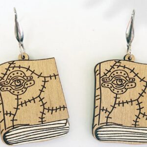 Hocus Pocus Spell Book earrings