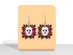 Jason with roses earrings