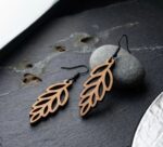 Abstract Flower earrings