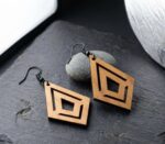 Abstract Diamonds earrings