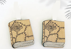 Hocus Pocus Spell book stud